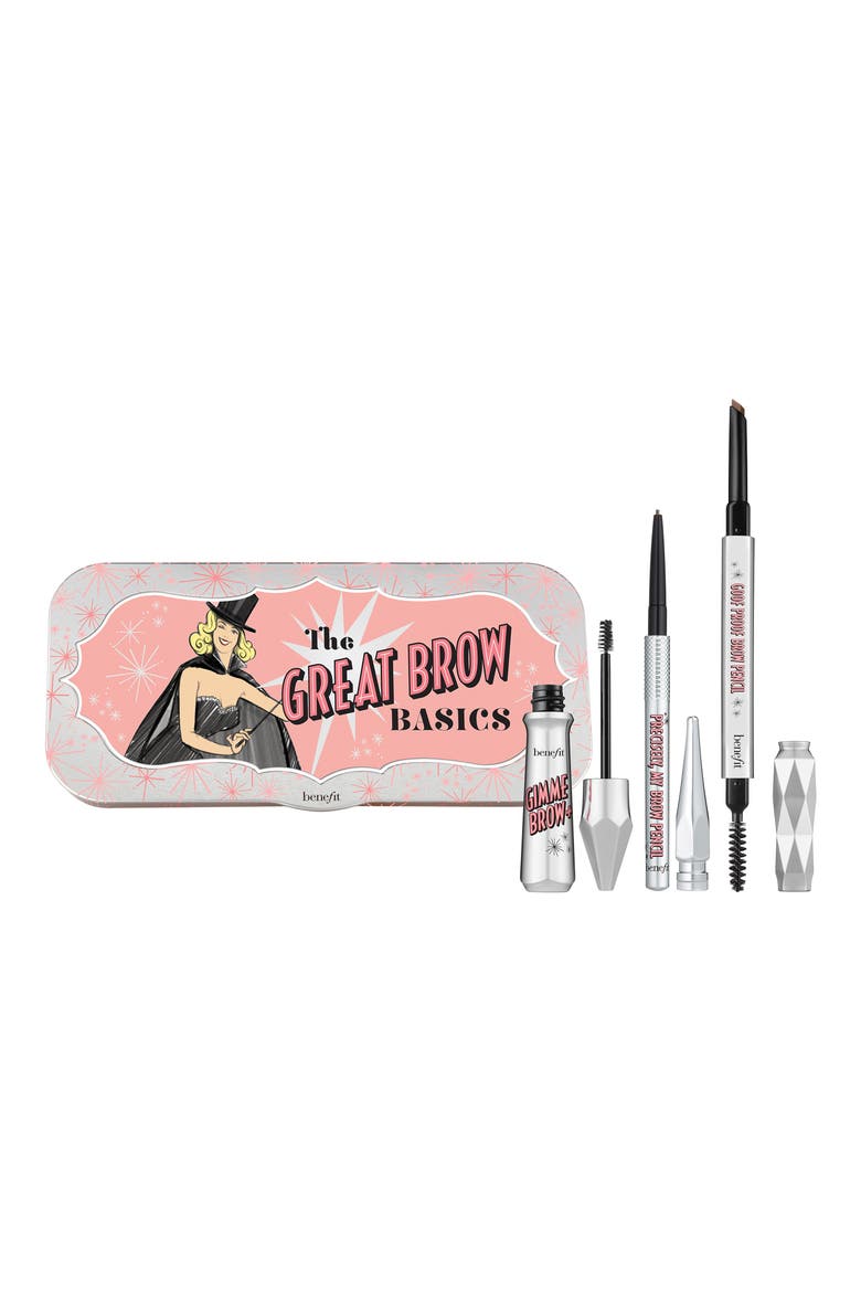 Benefit The Great Brow Basics Kit, Main, color, 03 WARM LIGHT BROWN