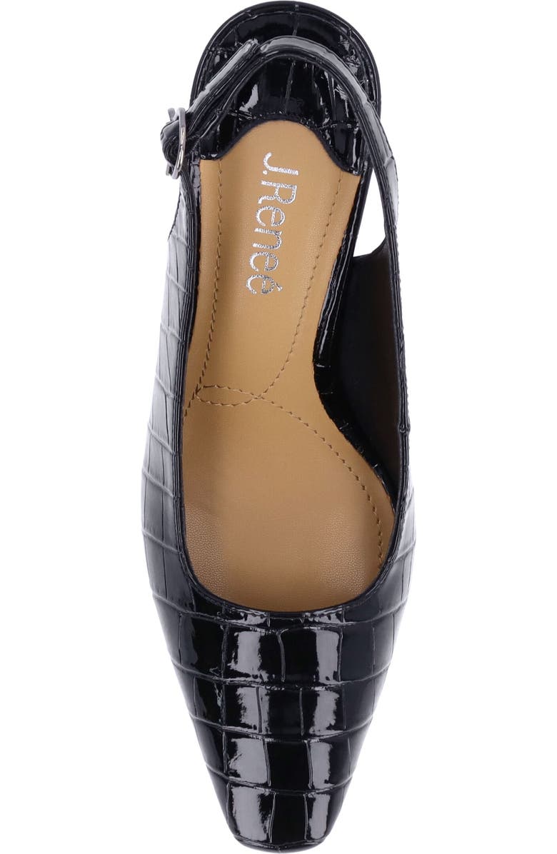 J. Reneé Delah Slingback Pump, Alternate, color, Black