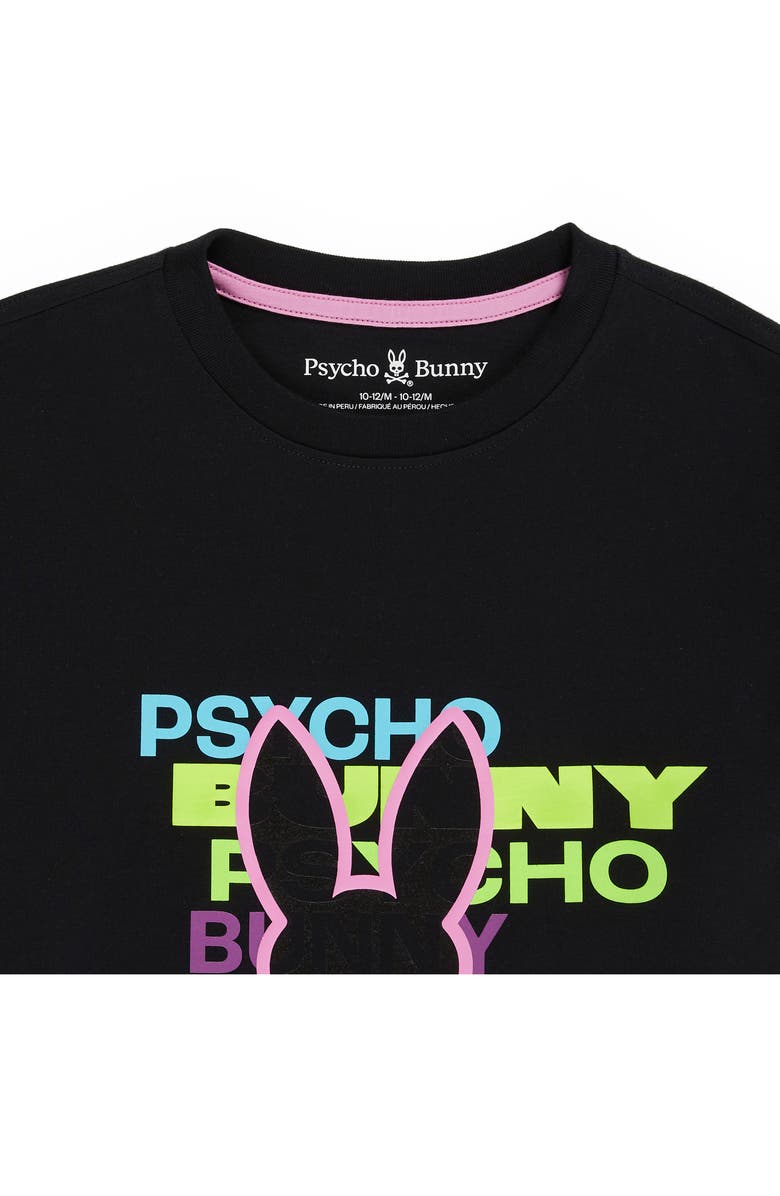 Psycho Bunny Kids' Tyrian Graphic T-Shirt, Alternate, color, 