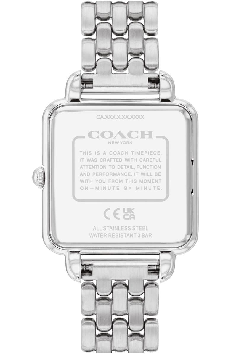 COACH Cass Bracelet Watch, 28mm, Alternate, color, Pale Blue