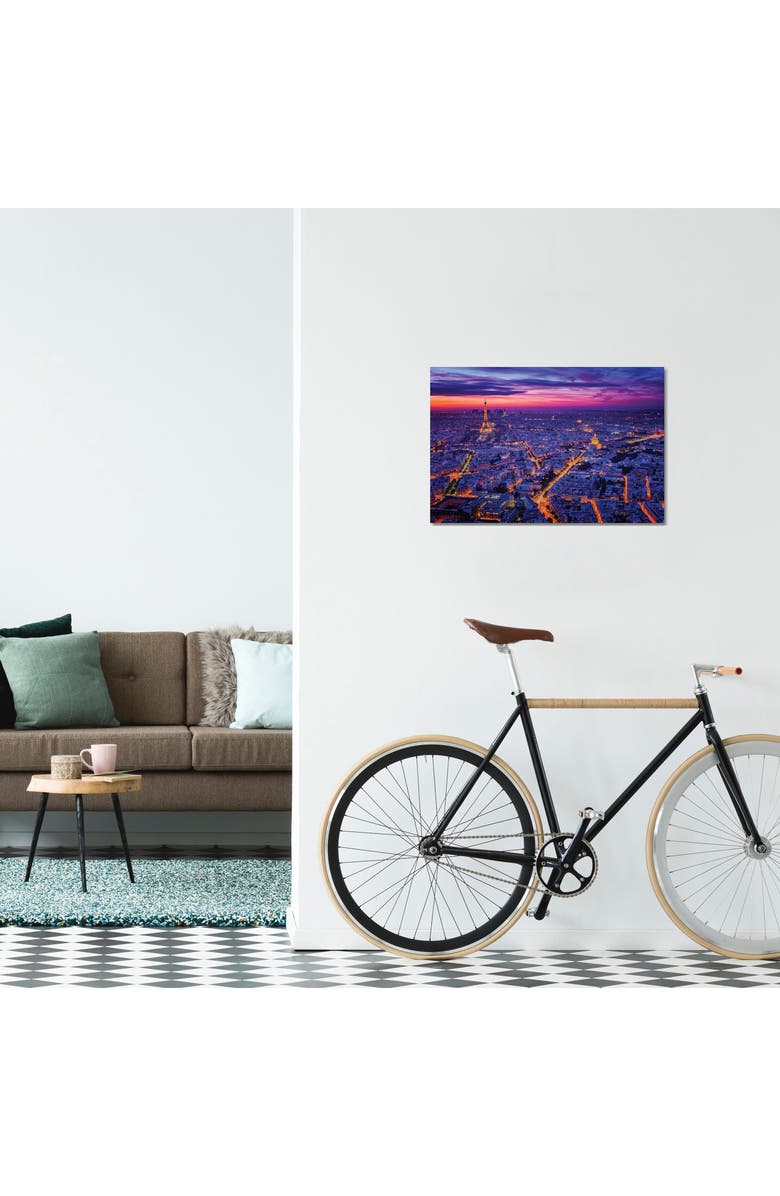 iCanvas Paris I by Juan Pablo de Miguel Canvas Wall Art, Alternate, color, Purple