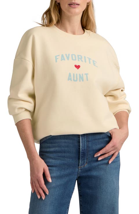 Favorite Aunt Graphic Sweatshirt