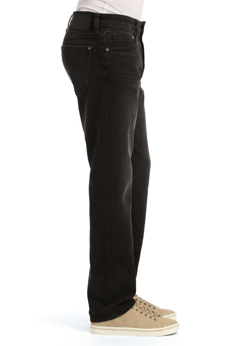 Mavi Jeans Zach Straight Leg Jeans, Alternate, color, Smoke Williamsburg