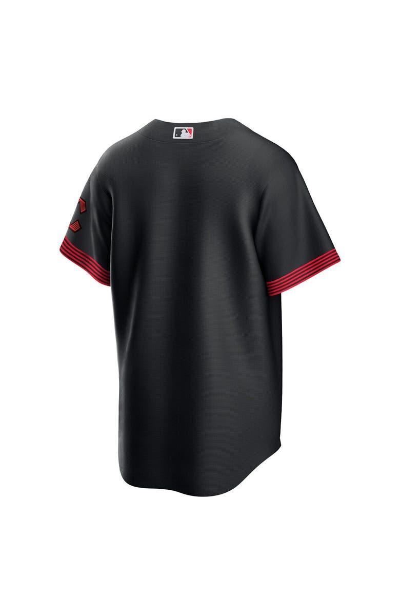 Nike Men's Nike Black Cincinnati Reds City Connect Replica Jersey, Alternate, color, Black