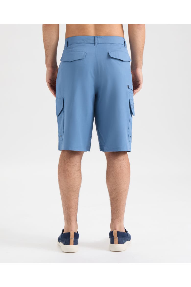 La Vida Hybrid Shorts, Alternate, color, Coastal Blue