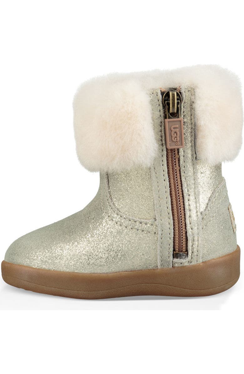 UGG<sup>®</sup> Jorie II Metallic Genuine Shearling Boot, Alternate, color,