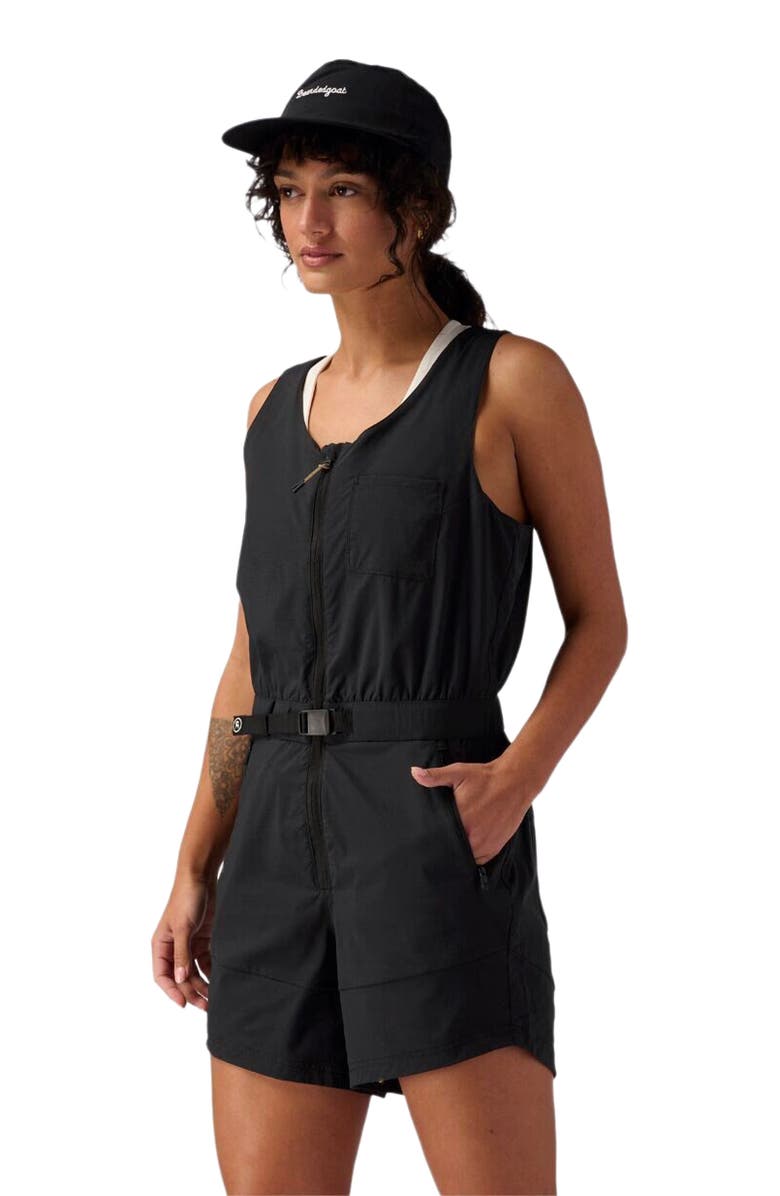 Backcountry Wasatch Ripstop Romper - Women's, Alternate, color, Black