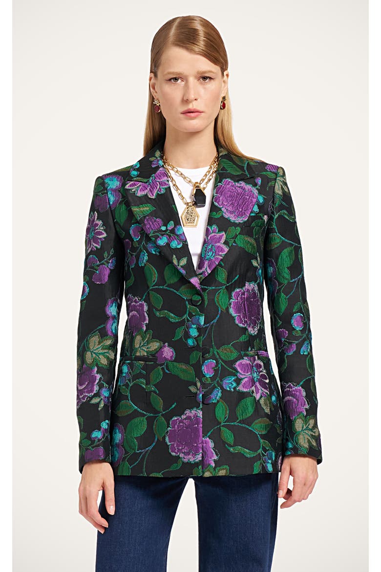 24/7 Jacket Bis, Main, color, Botanical Black