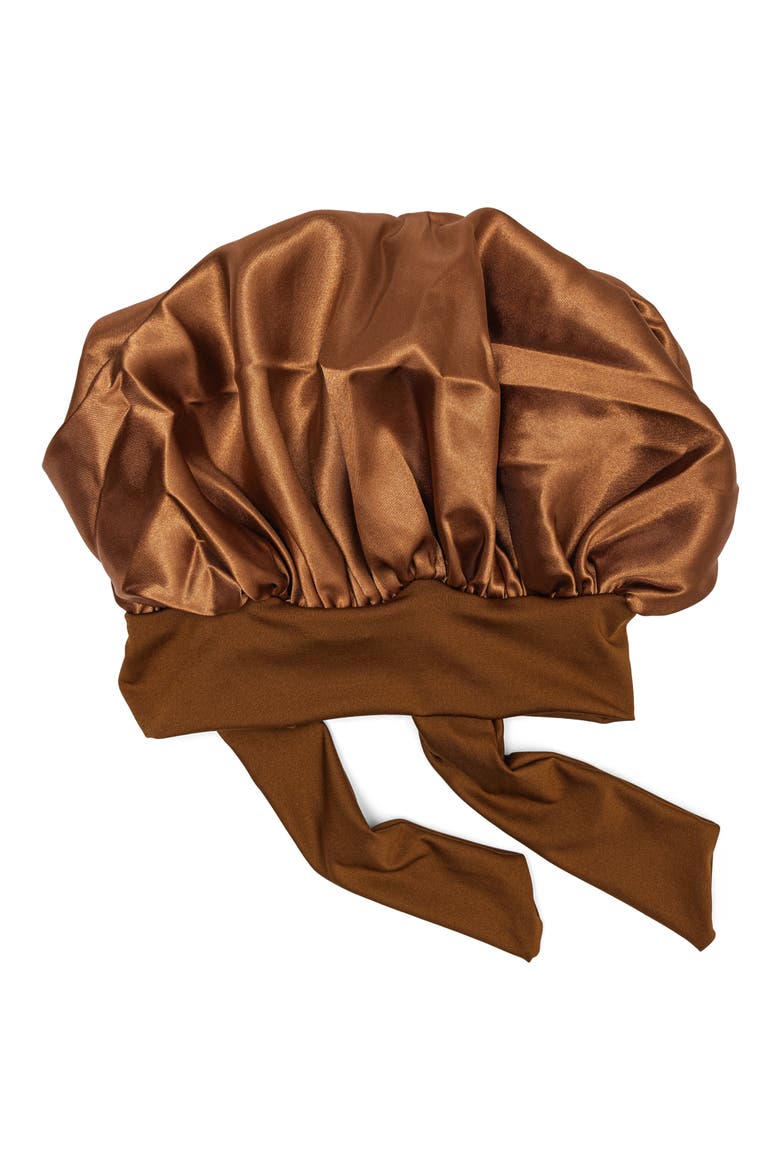 The Confident Crown Hair Bonnet, Main, color, NO COLOR