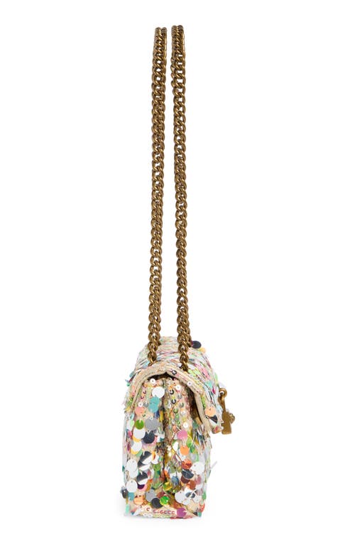 Kurt Geiger London Sequin Mini Brixton Crossbody Bag In Multi