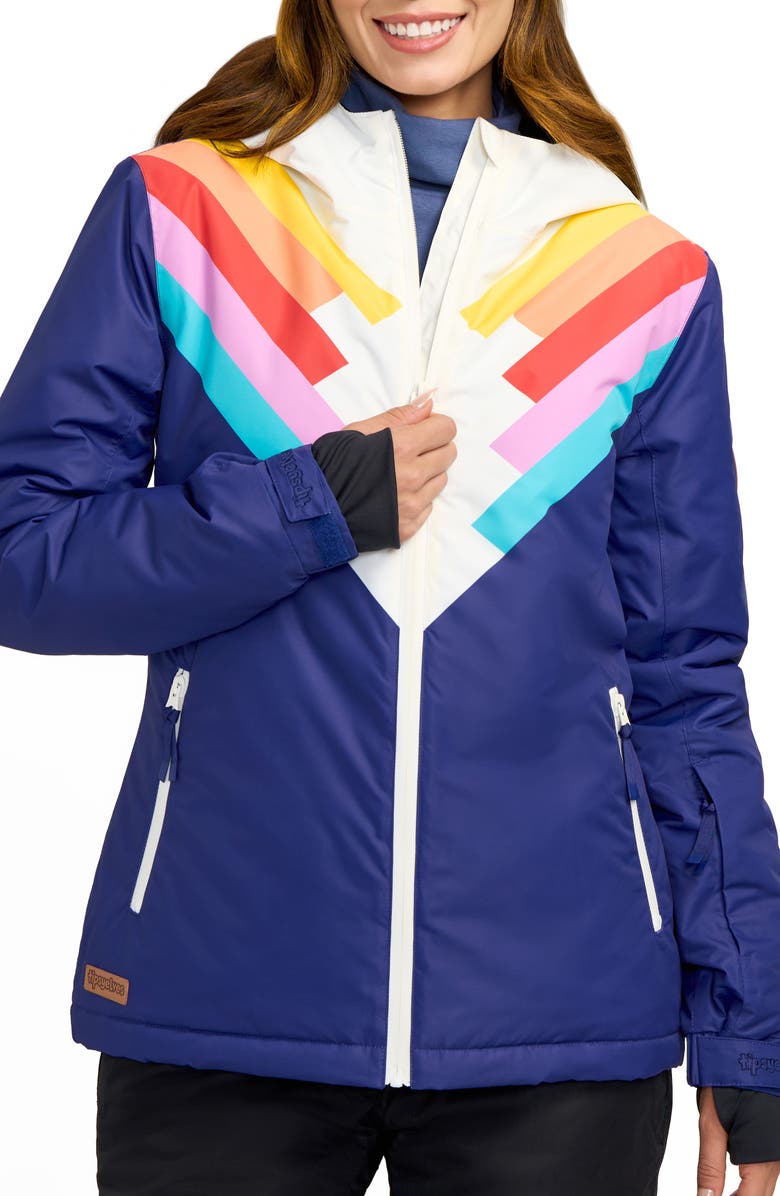 TIPSY ELVES Santa Fe Shredder Waterproof Insulated Jacket, Main, color, 