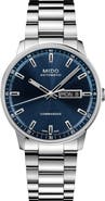 MIDO Commander Datoday Automatic Bracelet Watch, 40mm