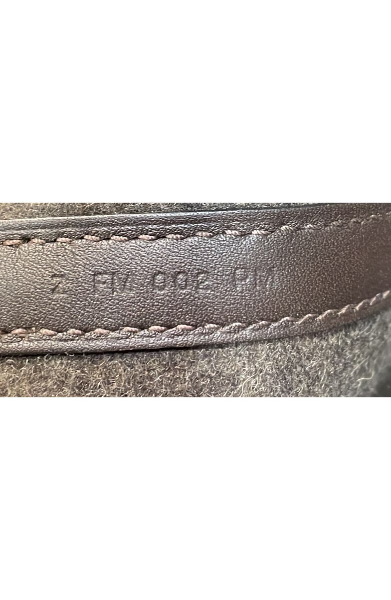 Pre-Owned Hermes Picotin Lock Bag Felt with Leather MM, Alternate, color, Gris Moyen