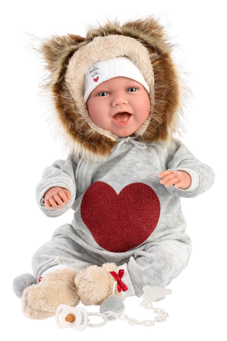 Sierra 17" Crying Articulated Baby Doll, Main, color, NO COLOR