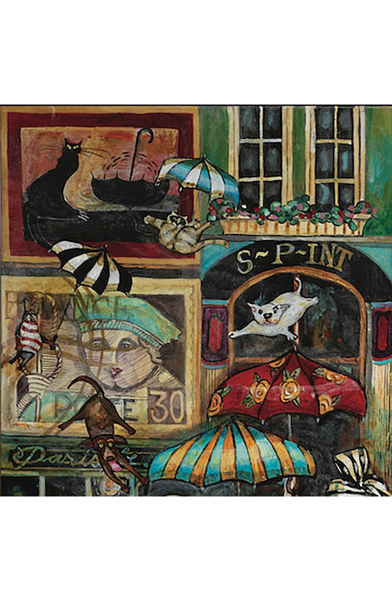 Hart Puzzles Raining Cats and Dogs in Paris by Jennifer Garant 1000 Piece Puzzle, Alternate, color, Multicolored