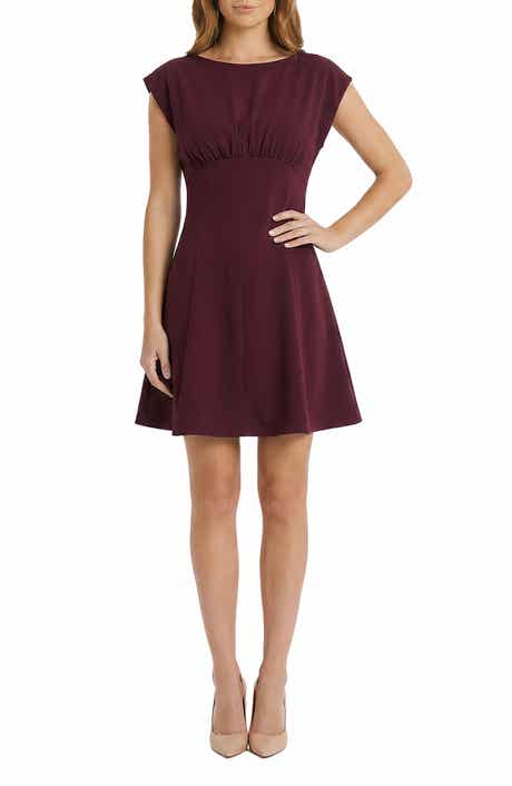 Extended Shoulder Minidress