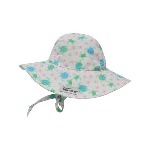 Girls UPF 50+ UV Blocking Wide Brim Floppy Sun Hat