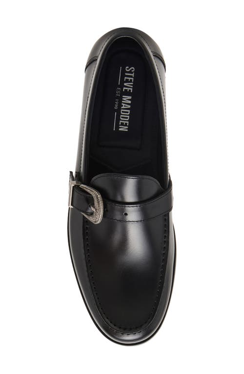 Steve Madden Alcona Loafer In Black