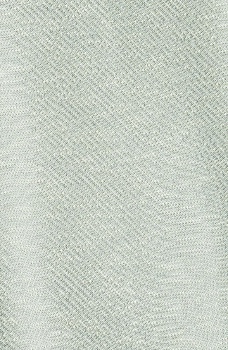 Johnston & Murphy Vintage Slub Jersey Polo, Alternate, color, Sage