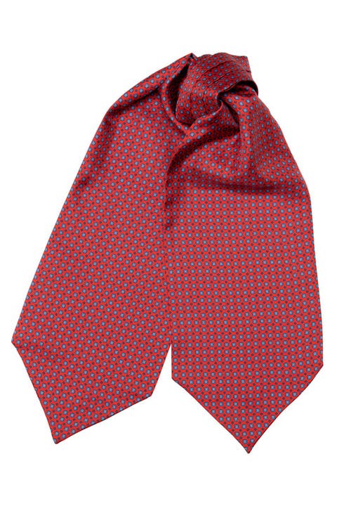 Navona - Silk Ascot Cravat Tie for Men