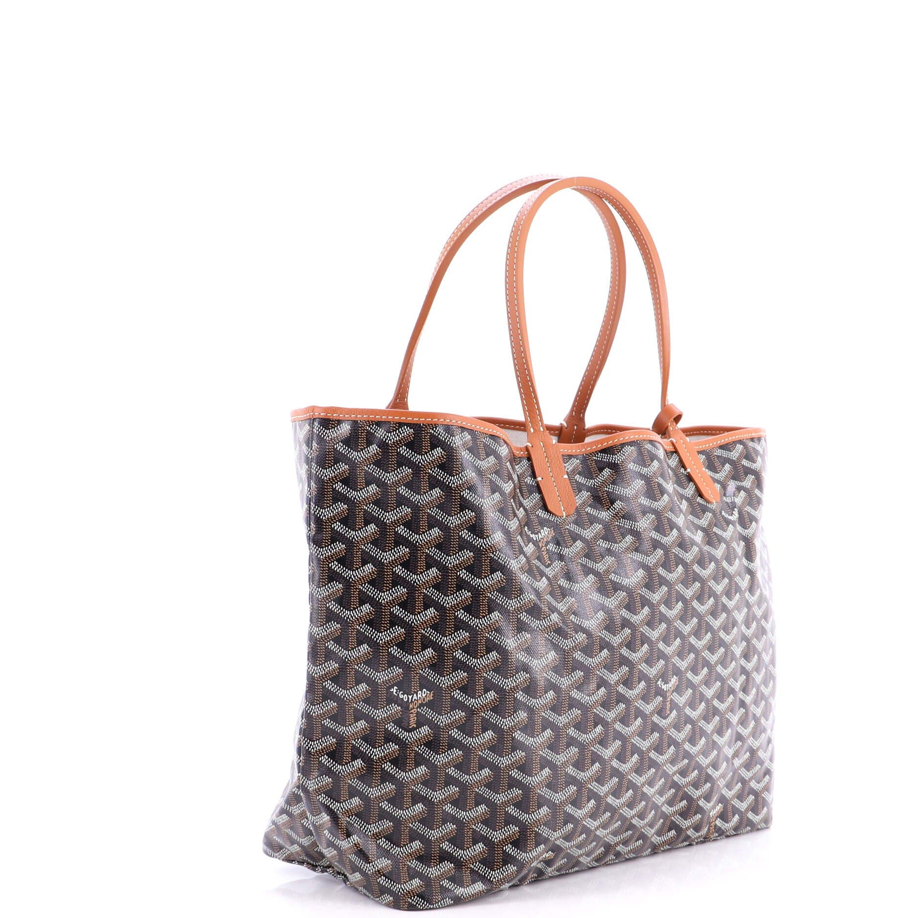 Saint Louis Tote Coated Canvas PM, Alternate, color, Brown