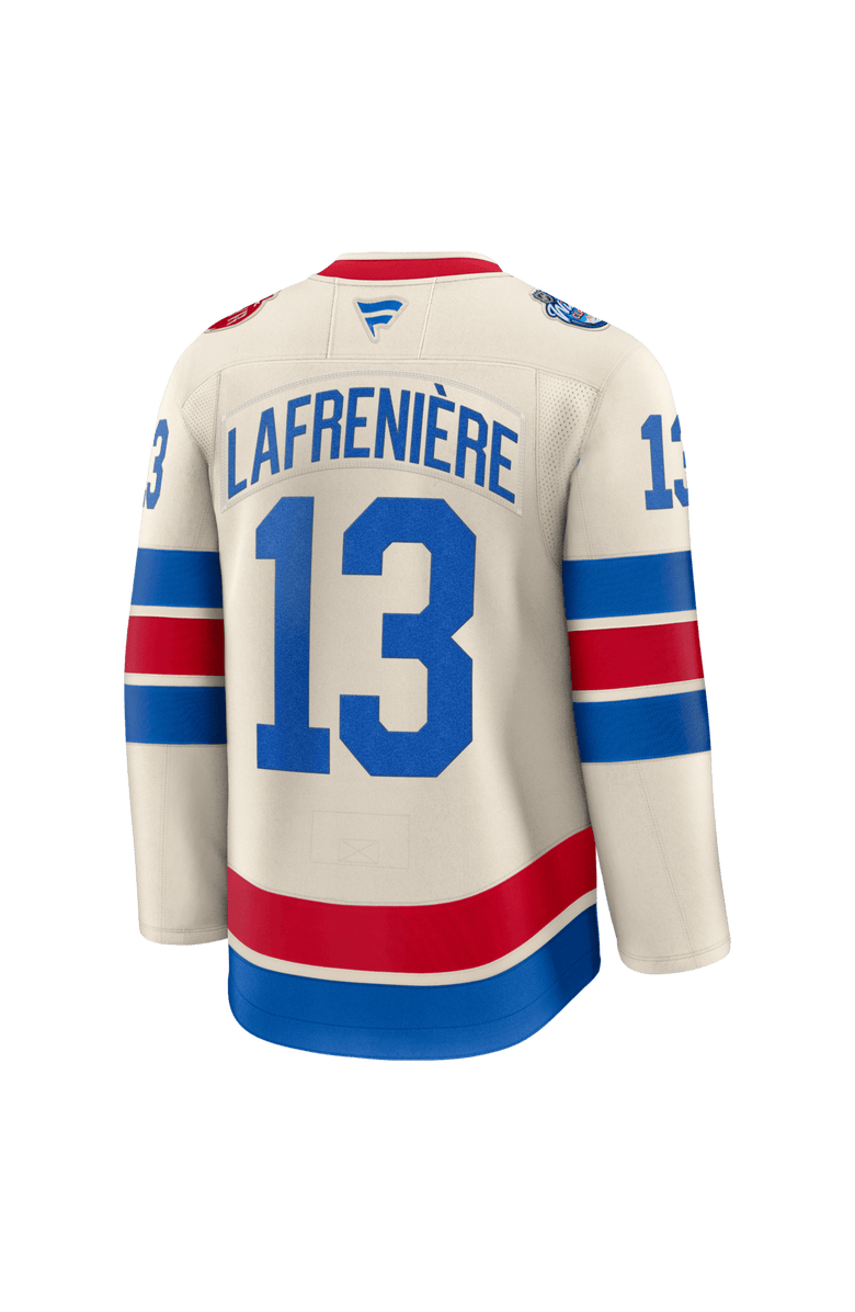 FANATICS Men's Fanatics Alexis Lafreniere Beige New York Rangers 2026 NHL Winter Classic Premium Jersey, Alternate, color, Beige