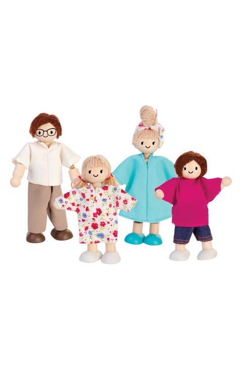 4-Piece Doll Family