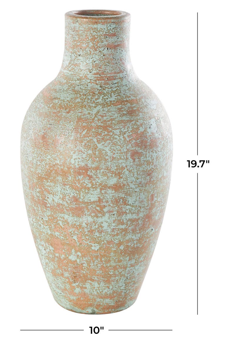 Ceramic Vase, Alternate, color, BROWN