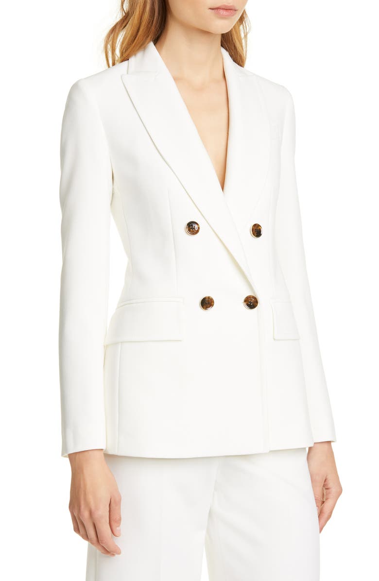 Karen Millen Double Breasted Blazer, Alternate, color, 