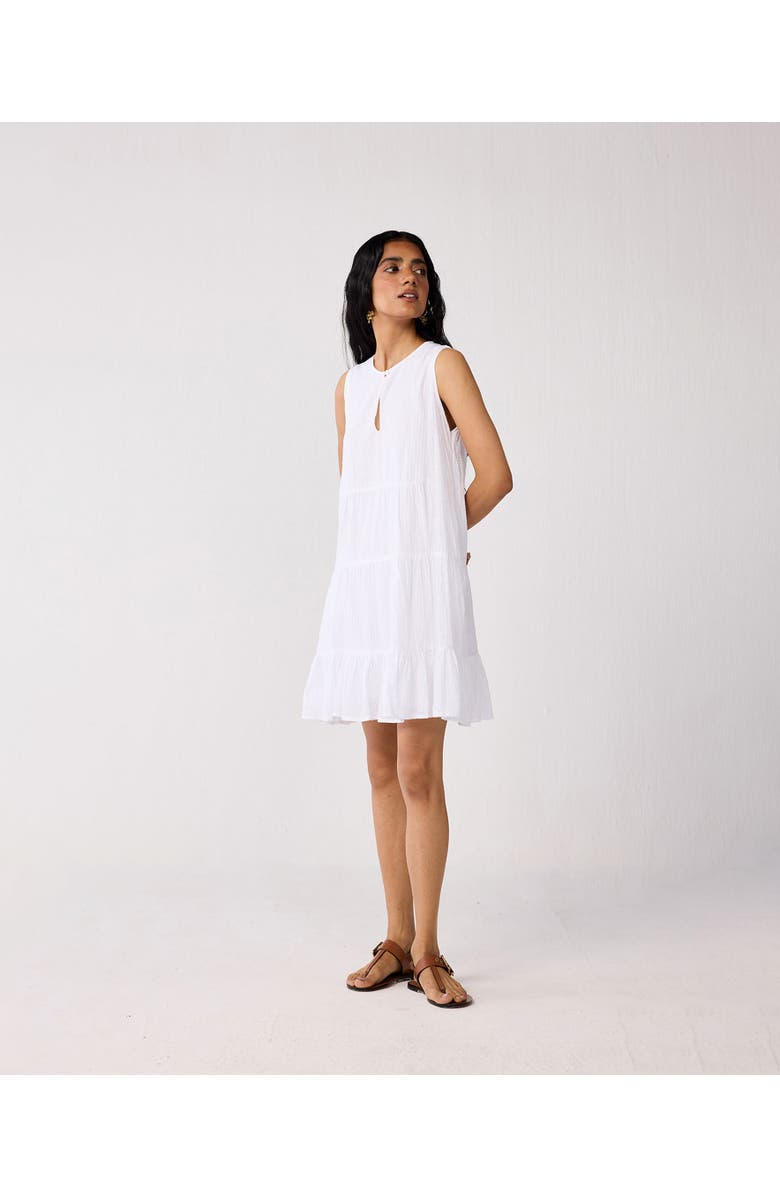 Reistor Sleeveless Tiered Day Dress, Alternate, color, 