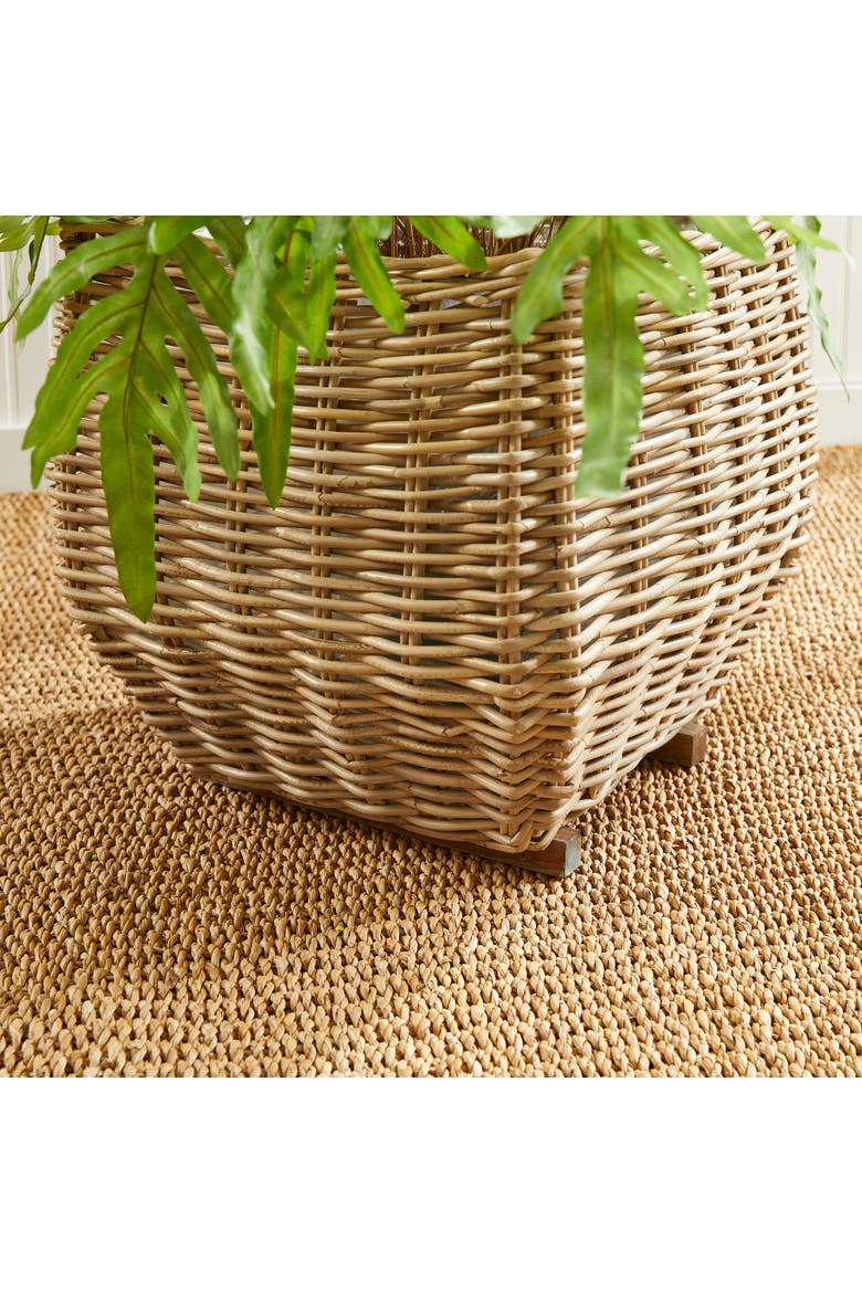 Sylvie Square Taper Basket Large, Alternate, color, Brown