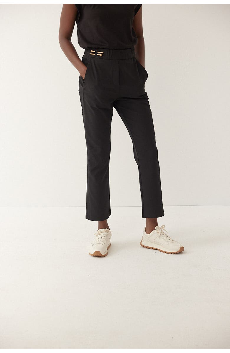 Honors The Pant with Tuxedo Stripe, Main, color, Black