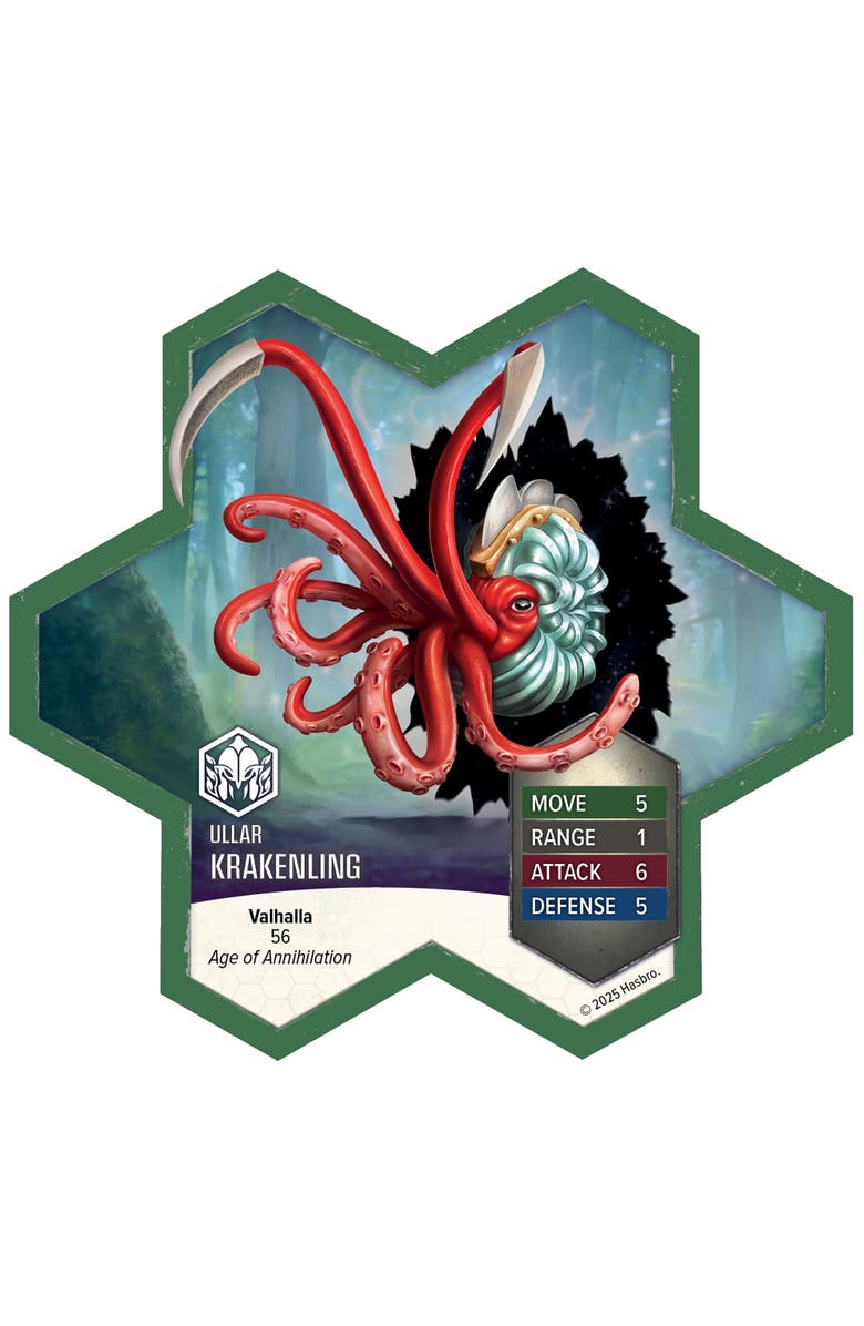 Renegade Game Studios Heroscape Krakenling and Gelyrie Vanguard Army Expansion, Alternate, color, Multicolored