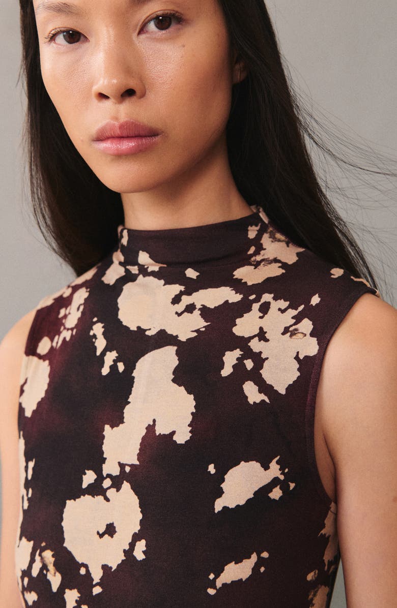 MANGO Printed Midi Dress, Alternate, color,