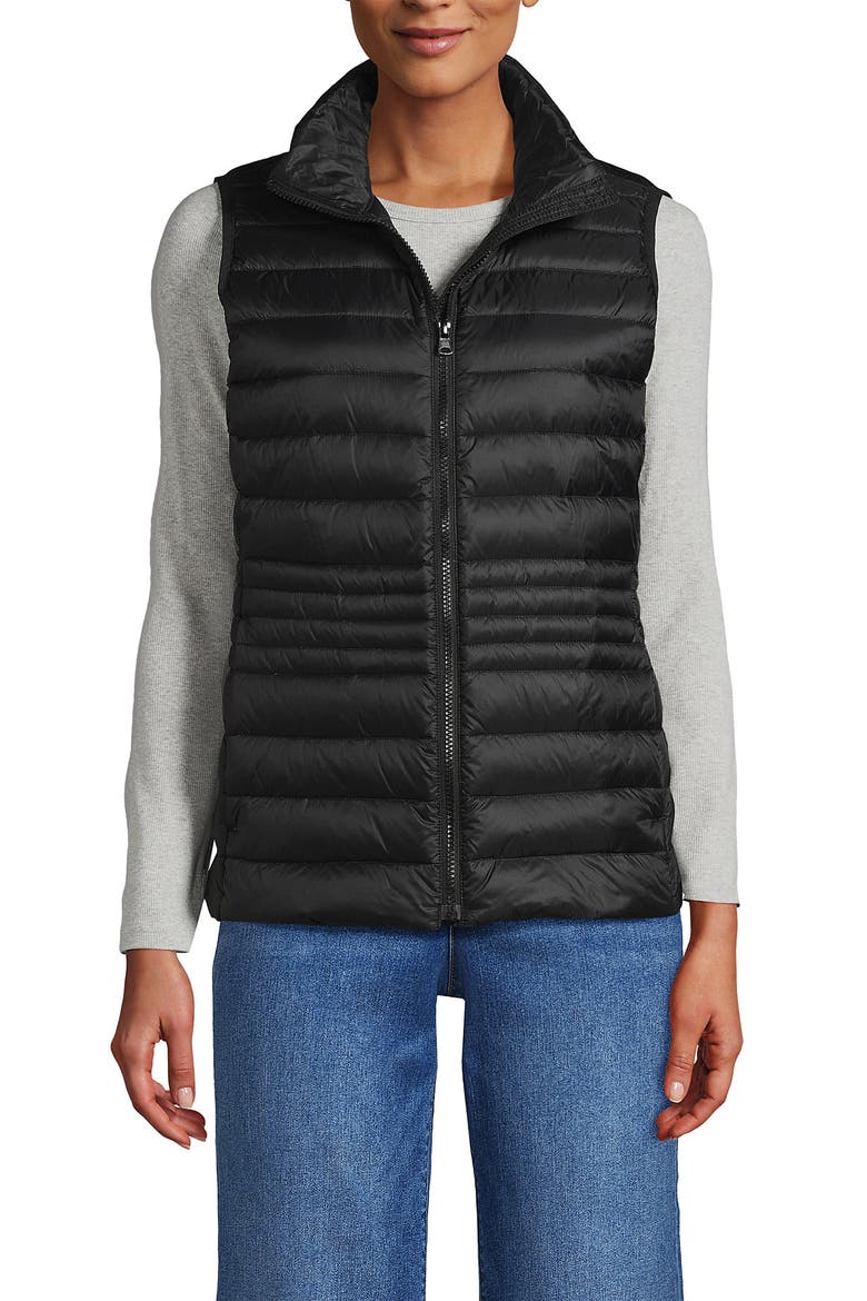 Wanderweight Packable Ultralight Down Vest, Main, color, Black