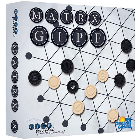Matrx Gipf Piece Moving Strategy Board Game, Ages 14+