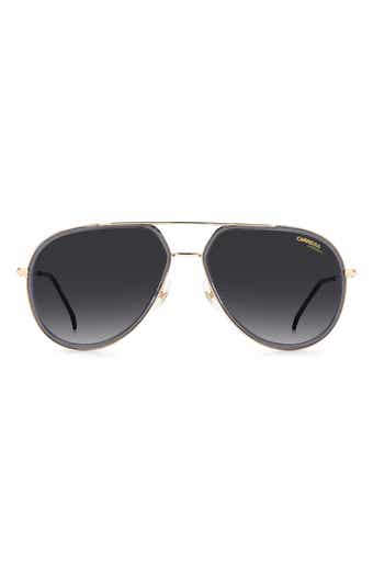 Carrera Eyewear 58mm Gradient Polarized Aviator Sunglasses