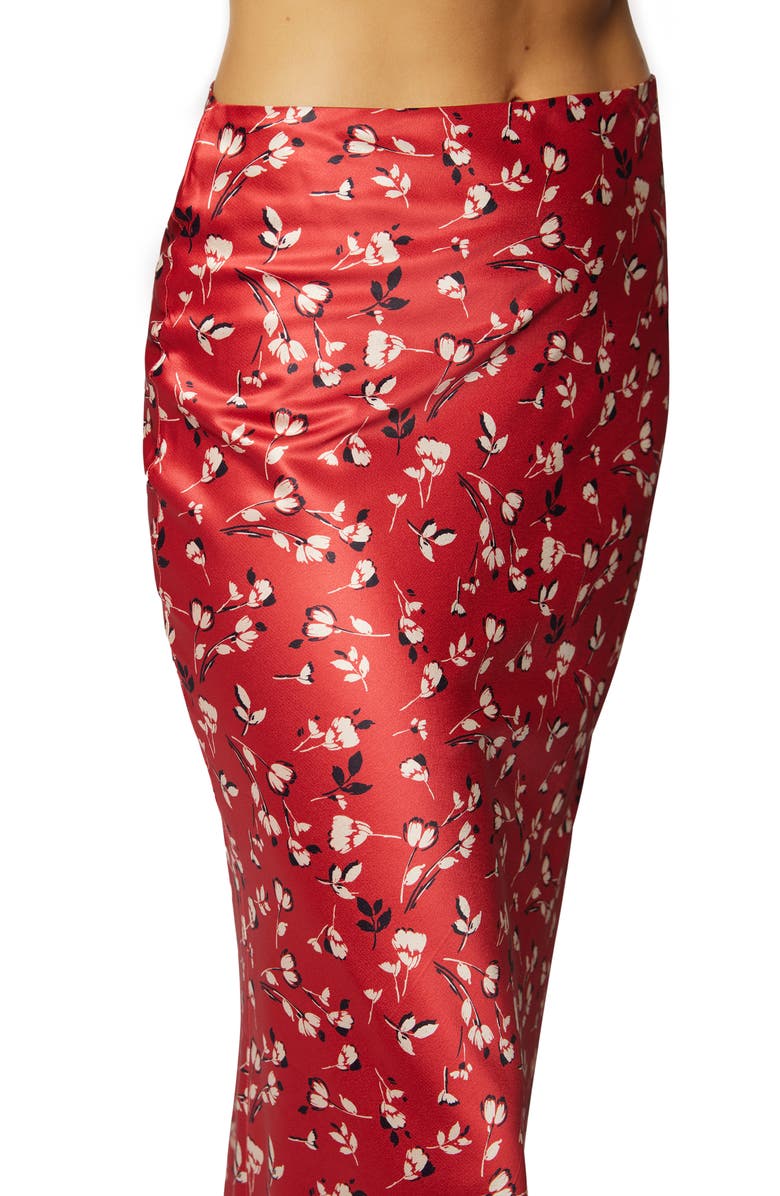 Lost + Wander Falling in Love Midi Skirt, Alternate, color, 