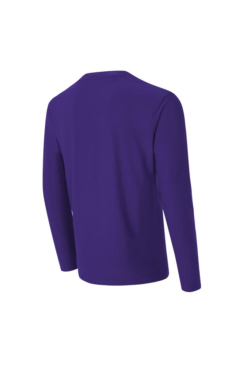 CONCEPTS SPORT Men
s Concepts Sport  Purple Minnesota Vikings Chestnut Long Sleeve Top 
Pants Set, Alternate, color, 