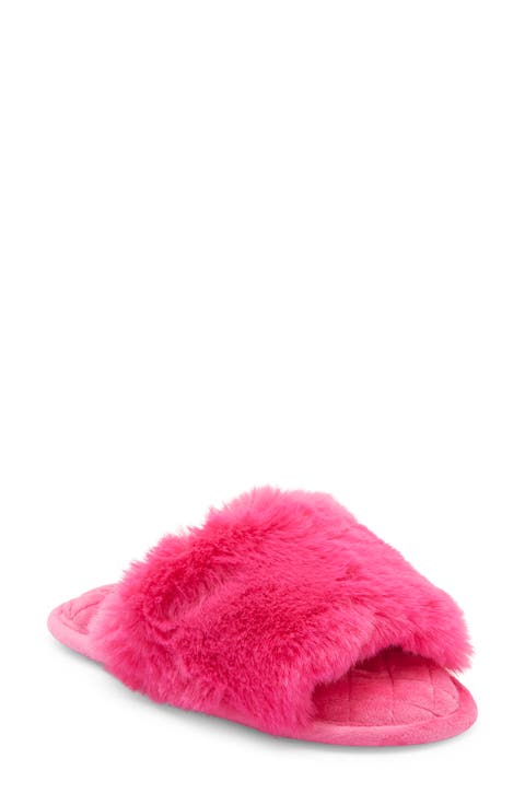 Harper Faux Fur Slipper (Women)