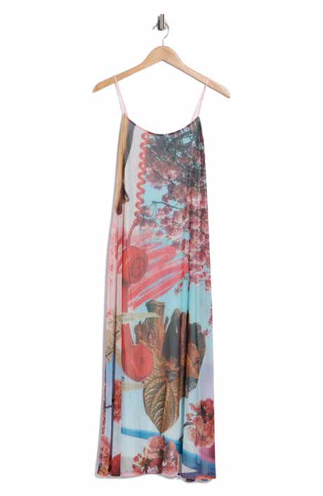 Desigual Print Knit Slip Dress