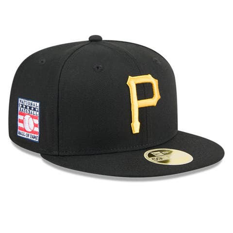 Men's New Era Black Pittsburgh Pirates Baseball Hall of Fame 59FIFTY Fitted Hat