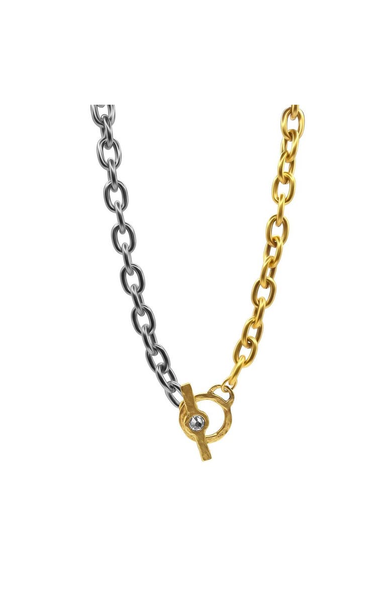 Bowood Lane Blair Necklace, Alternate, color, Gold / Silver