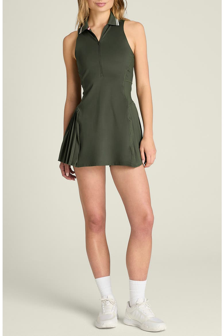 All Court Tennis Dress, Main, color, GRAPE LEAF