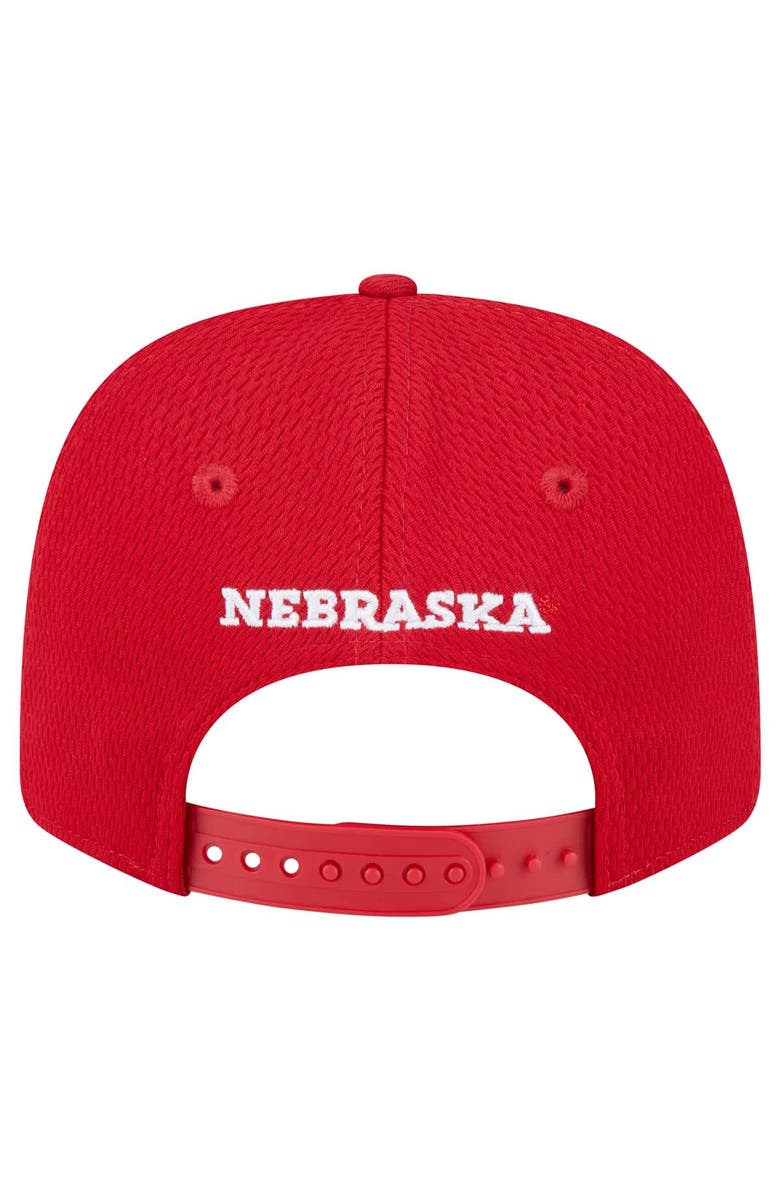New Era Men's New Era Scarlet Nebraska Huskers COOLERA 9SEVENTY Rope Stretch-Snap Hat, Alternate, color, Scarlet