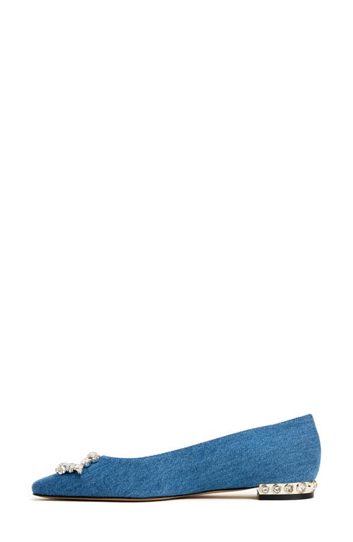Nalebe Aurum Ballet Flat In Dark Indigo