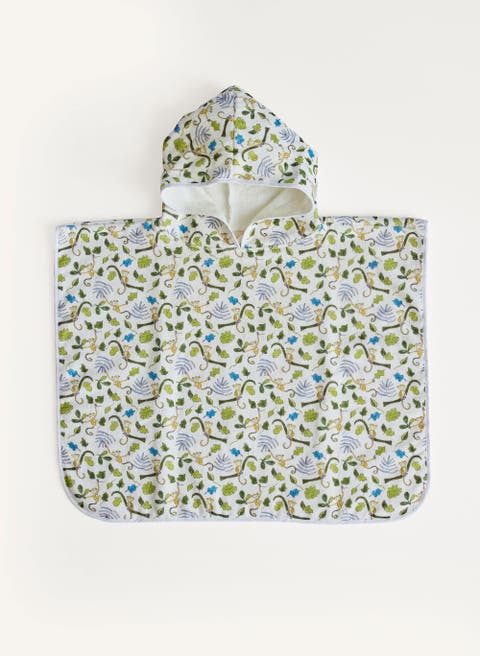 Happy Monkey Swim Poncho