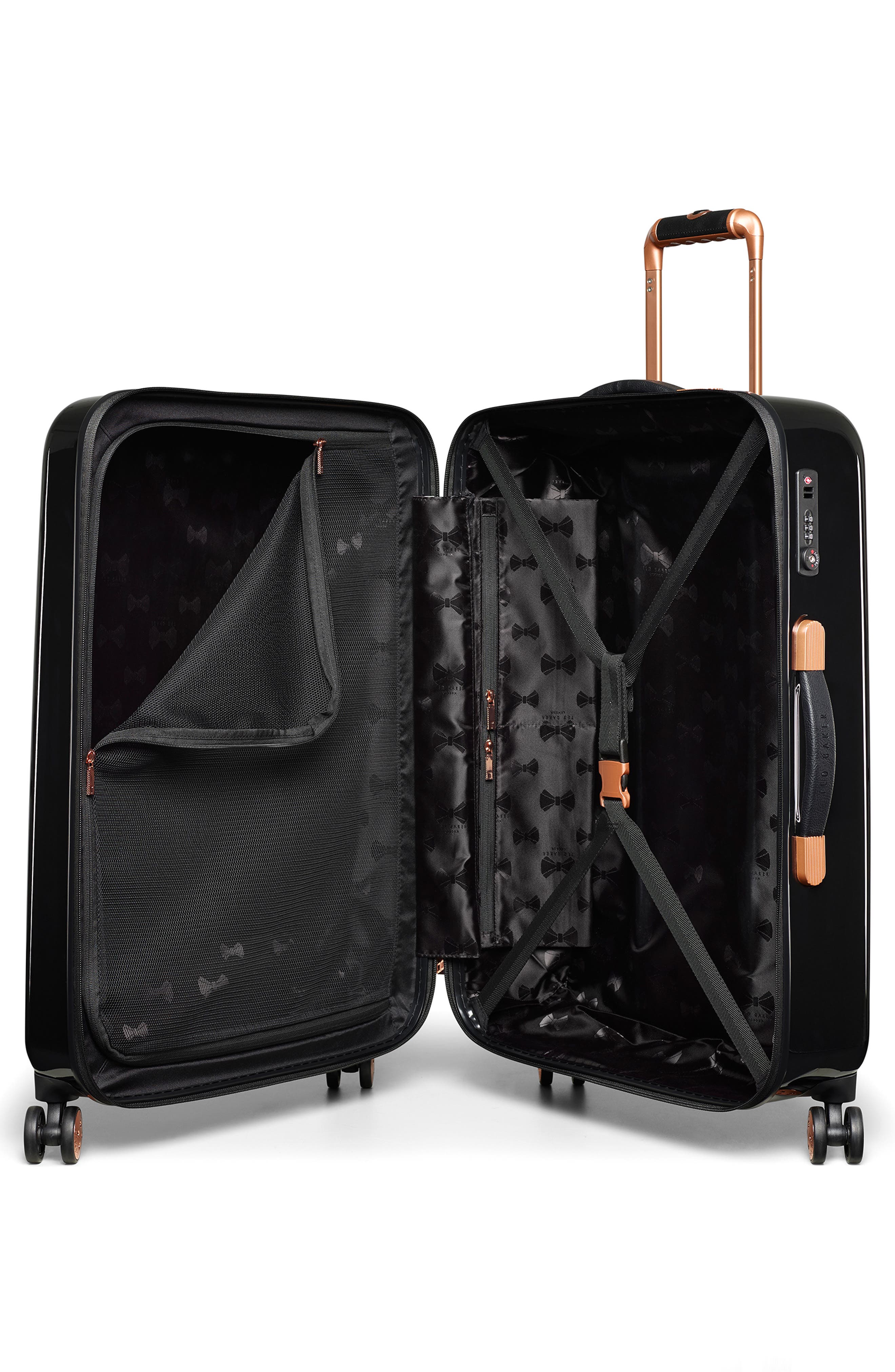 Ted Baker London Medium Take Flight Opal 28-Inch Hard Shell Spinner Suitcase, Alternate, color, 