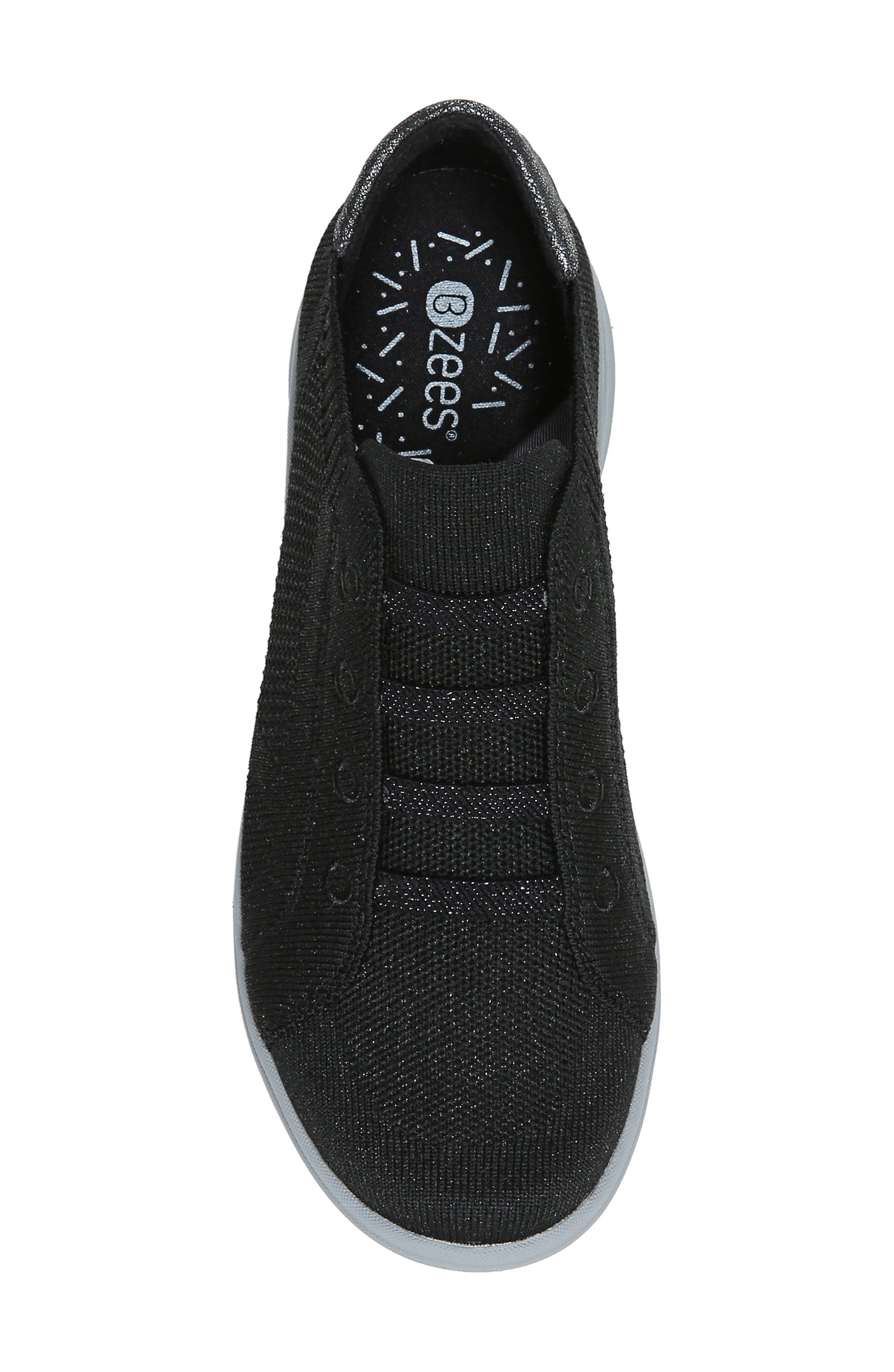 BZees Golden Knit Slip-On Sneaker, Alternate, color, 