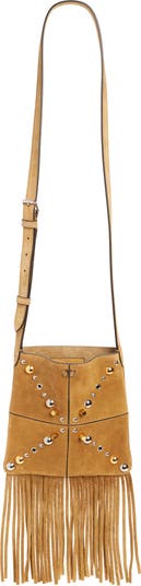 バッグ・カバンその他 VALENTiNO GARAVANi 'Nellcote' small crossbody bag Valentino Garavani Small Nellcôte Fringe Stud Suede
